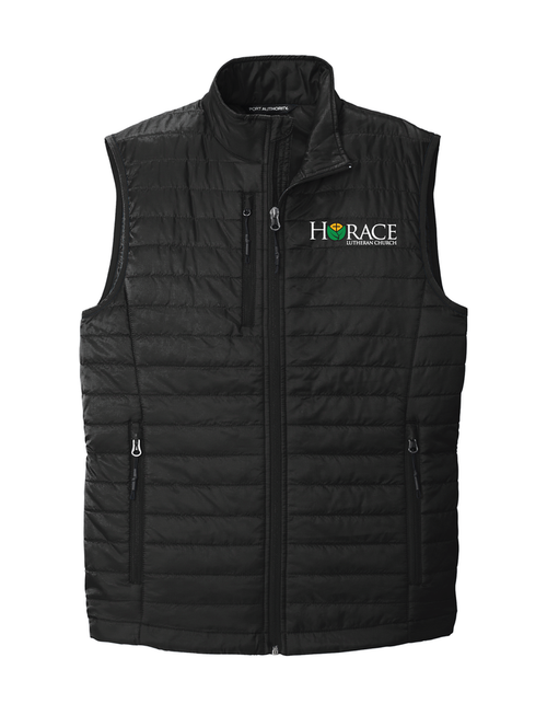 Horace Lutheran Mens Packable Puffy Vest