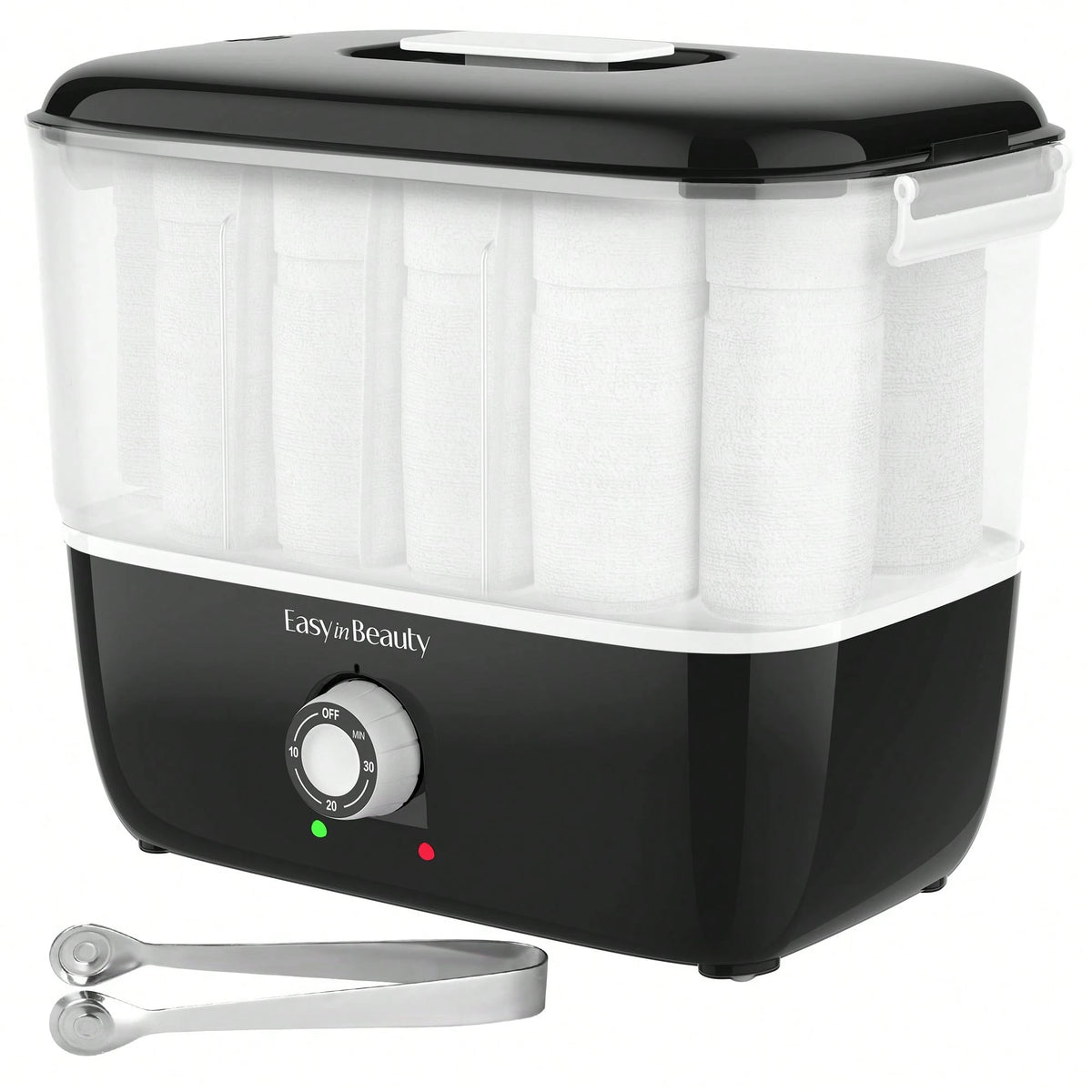 Hot Towel Warmer For Facials, Holds 16 Small Towels, 5L Portable Towel Steamer With Quickly Heating In 1-5 Mins, Auto Off Timer Foldable Towel Warmers For Spa, Barber, Manicures, Massage-Pink