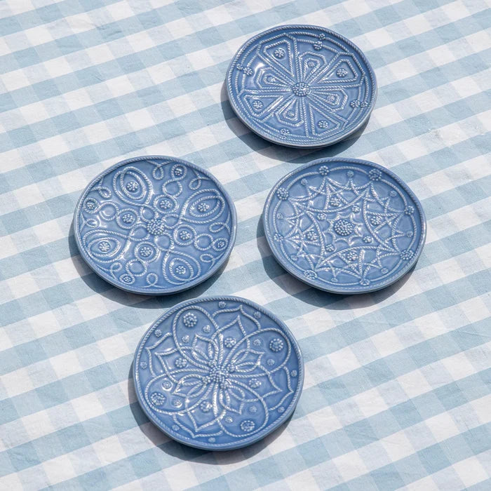 Jardins du Monde Cocktail Plates Sets of 4