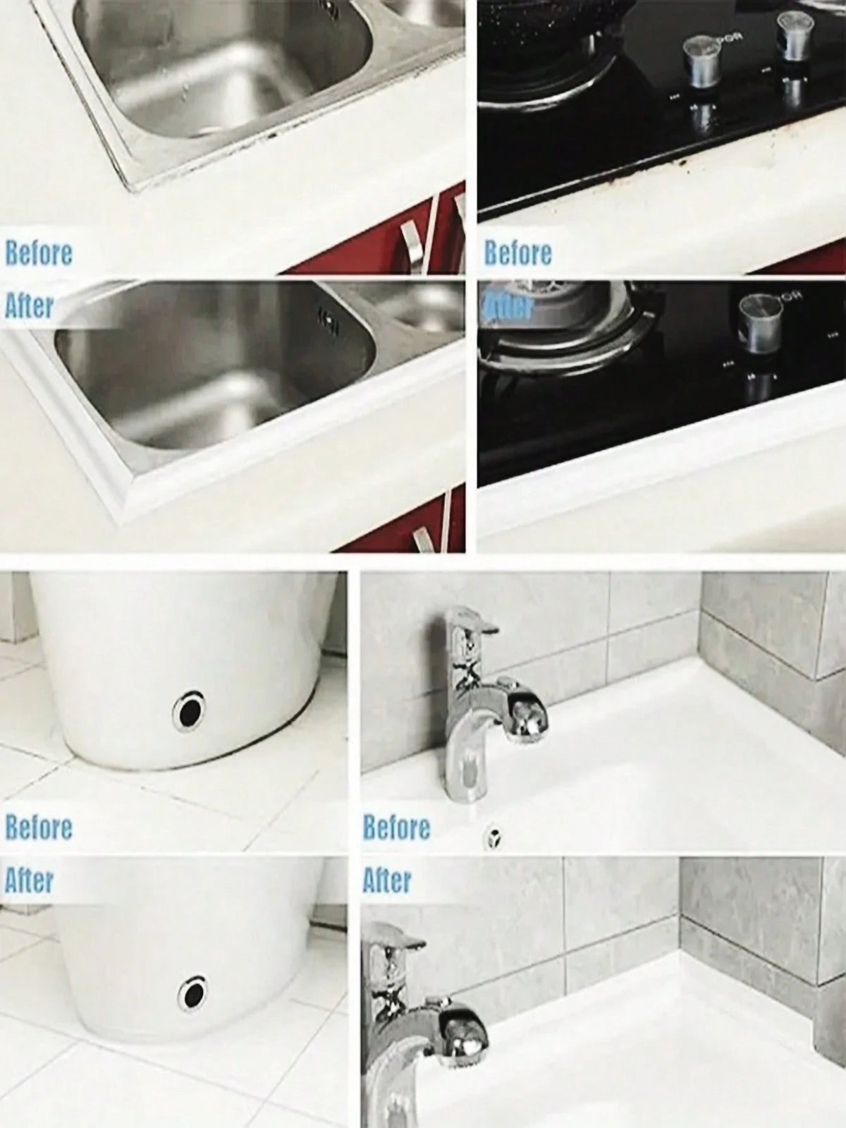 Kitchen Waterproof Tape, Sink Stickers, Toilet Gap Sealing Strips, Bathroom Leak-Proof Stickers