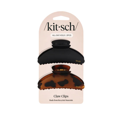 kitsch Recycled Plastic Medium Claw Clips
