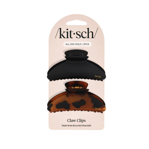 kitsch Recycled Plastic Medium Claw Clips