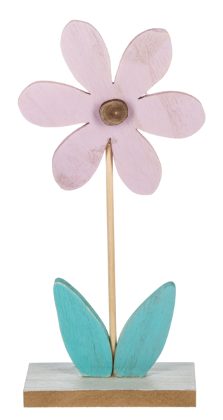 Laser Cut Flower Figurines
