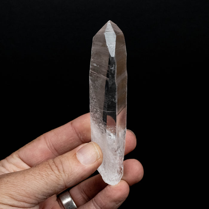 Lemurian Seed Quartz Crystal 104 g 110x29mm - InnerVision Crystals