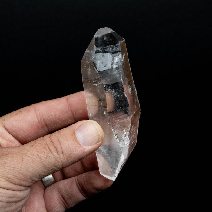 Lemurian Seed Quartz Crystal 106 g 98x33mm DT - InnerVision Crystals