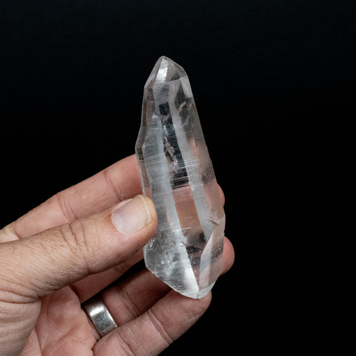 Lemurian Seed Quartz Crystal 106 g 98x33mm DT - InnerVision Crystals