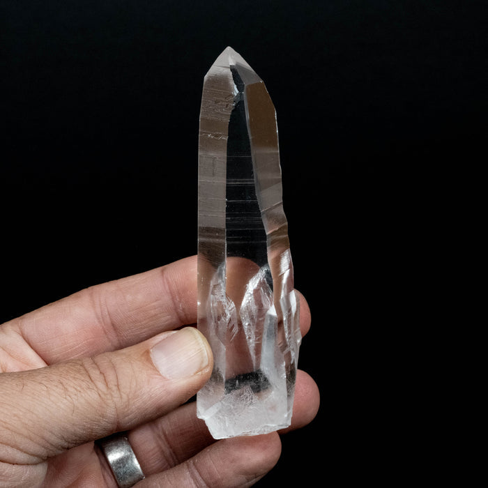 Lemurian Seed Quartz Crystal 114 g 111x29mm - InnerVision Crystals