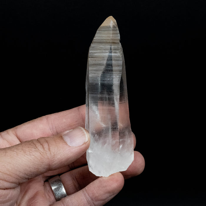 Lemurian Seed Quartz Crystal 117 g 101x33mm - InnerVision Crystals