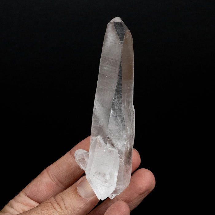 Lemurian Seed Quartz Crystal 128 g 122x46mm DT - InnerVision Crystals