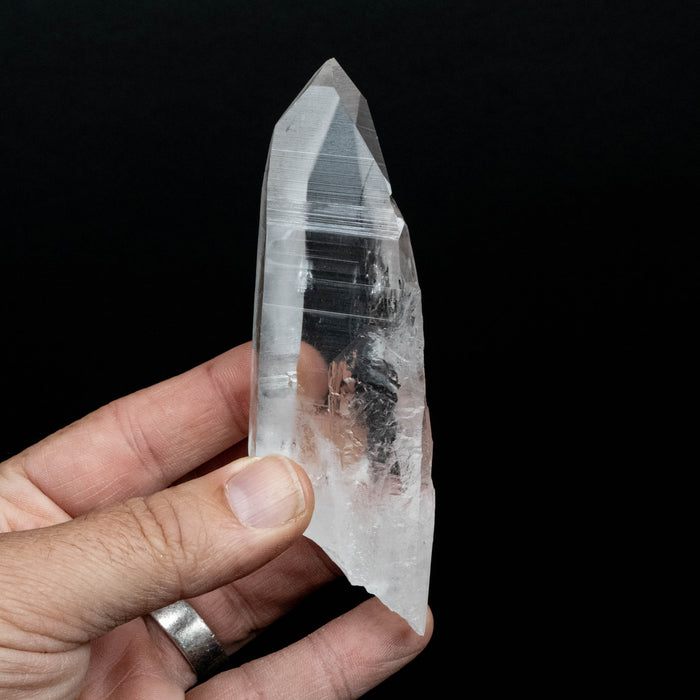 Lemurian Seed Quartz Crystal 154 g 119x42mm - InnerVision Crystals