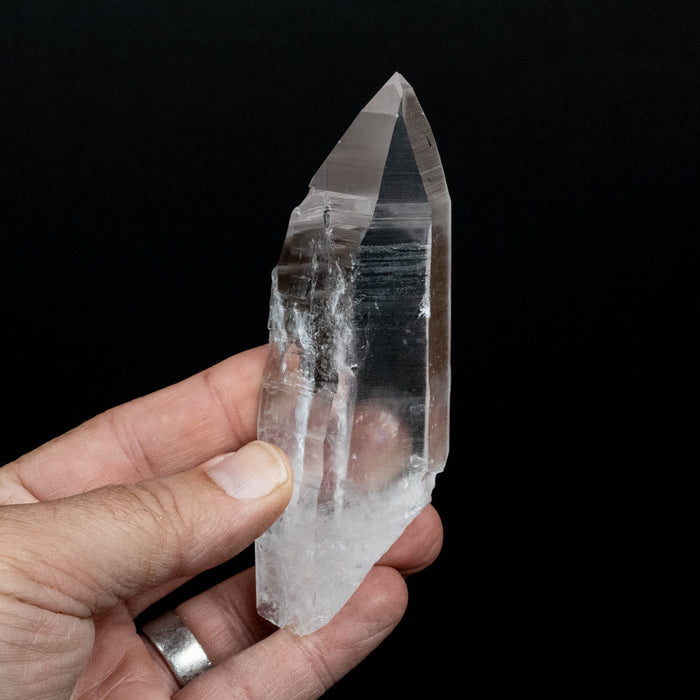Lemurian Seed Quartz Crystal 154 g 119x42mm - InnerVision Crystals