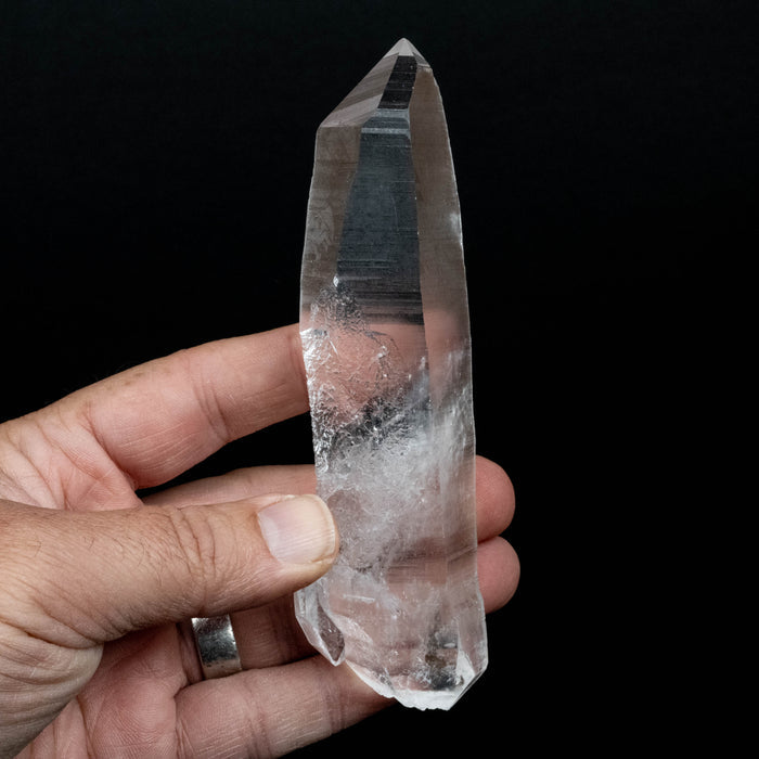 Lemurian Seed Quartz Crystal 174 g 138x39mm DT - InnerVision Crystals