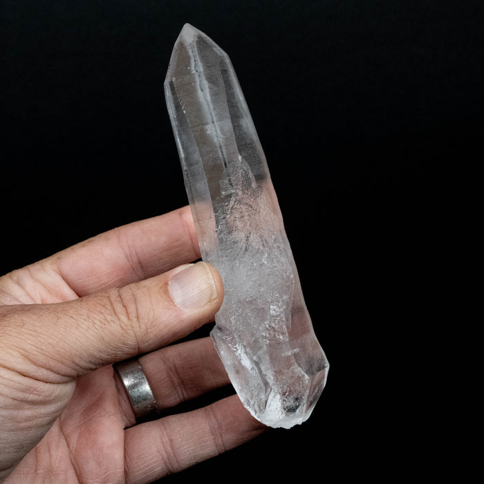 Lemurian Seed Quartz Crystal 174 g 138x39mm DT - InnerVision Crystals