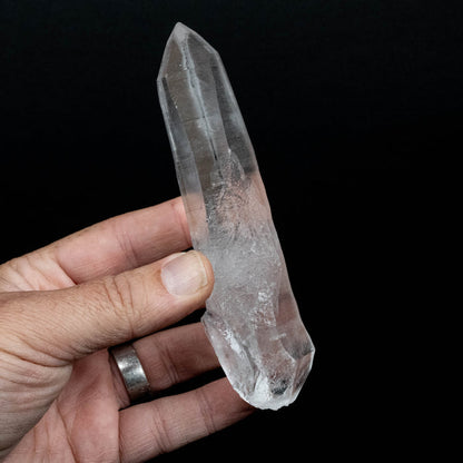 Lemurian Seed Quartz Crystal 174 g 138x39mm DT - InnerVision Crystals
