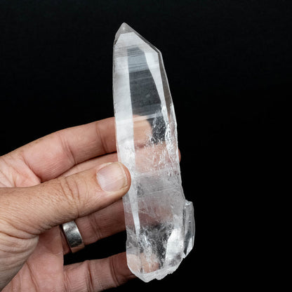 Lemurian Seed Quartz Crystal 174 g 138x39mm DT - InnerVision Crystals