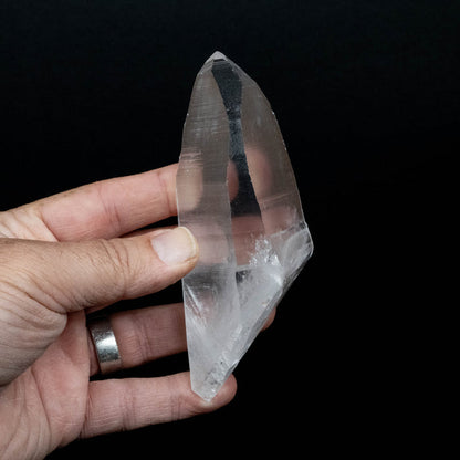 Lemurian Seed Quartz Crystal 214 g 127x47mm DT - InnerVision Crystals