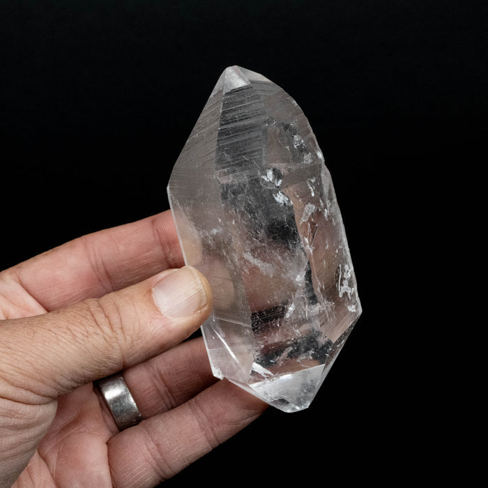Lemurian Seed Quartz Crystal 264 g 106x45mm DT - InnerVision Crystals