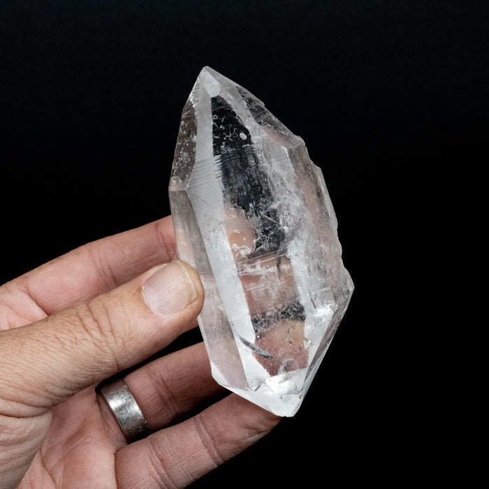 Lemurian Seed Quartz Crystal 264 g 106x45mm DT - InnerVision Crystals