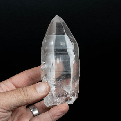 Lemurian Seed Quartz Crystal 326 g 1020x54mm - InnerVision Crystals