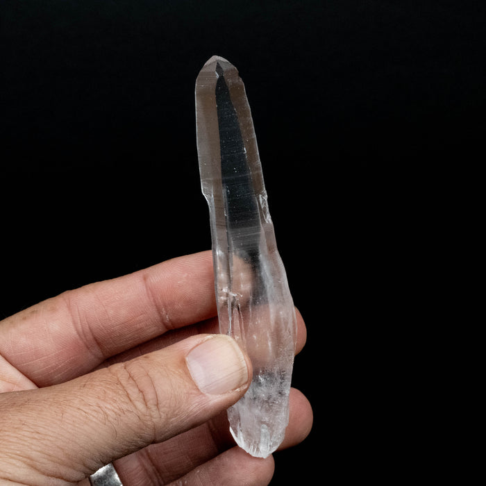 Lemurian Seed Quartz Crystal 38 g 109x20mm - InnerVision Crystals