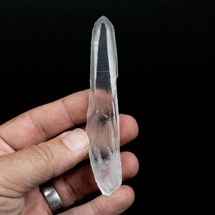 Lemurian Seed Quartz Crystal 38 g 109x20mm - InnerVision Crystals