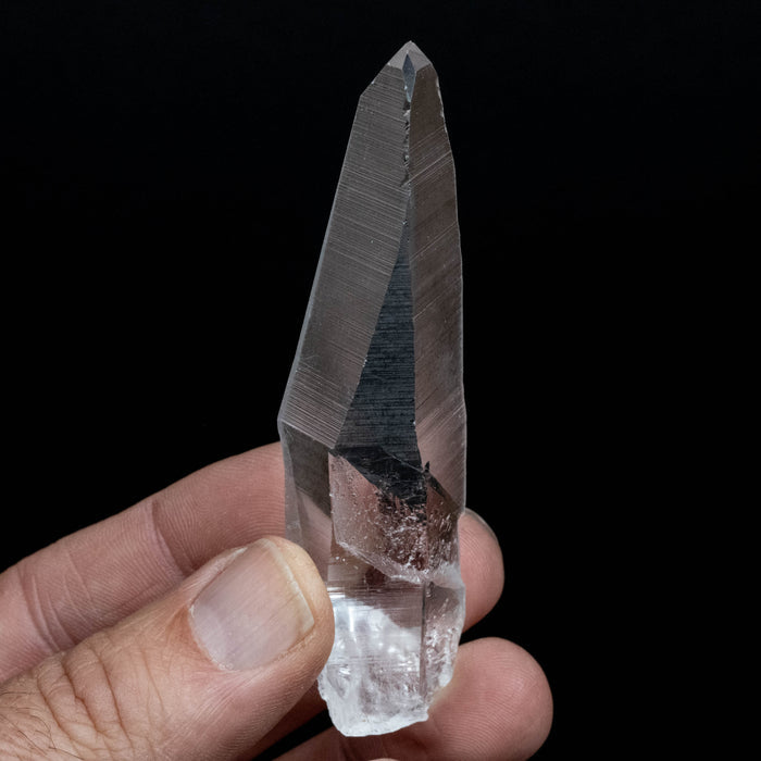 Lemurian Seed Quartz Crystal 44 g 87x23mm - InnerVision Crystals