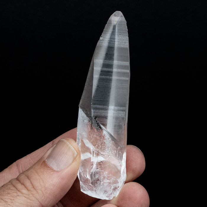Lemurian Seed Quartz Crystal 44 g 87x23mm - InnerVision Crystals