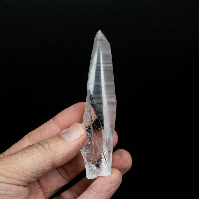 Lemurian Seed Quartz Crystal 50 g 104x23mm - InnerVision Crystals