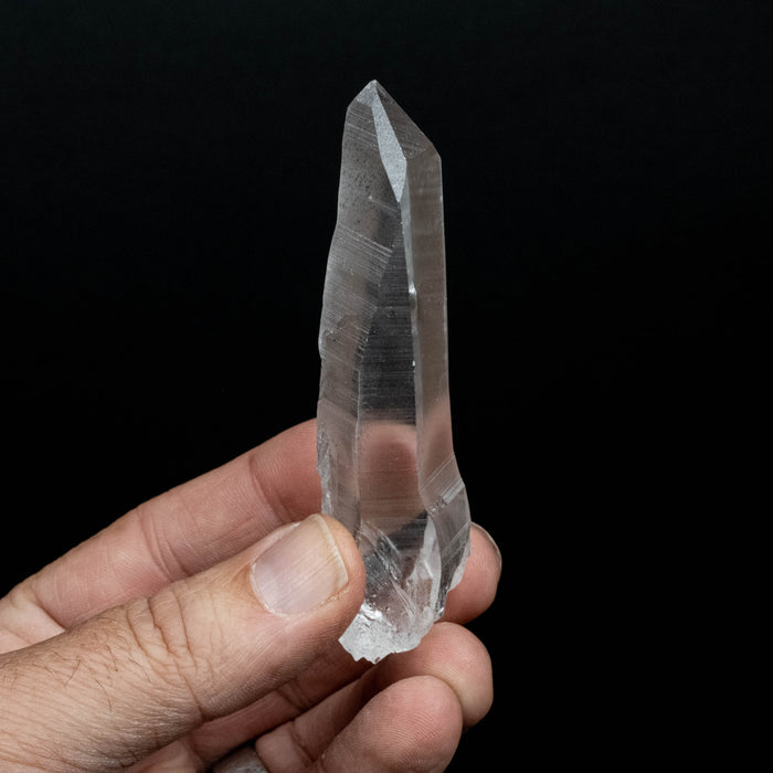 Lemurian Seed Quartz Crystal 58 g 92x24mm - InnerVision Crystals