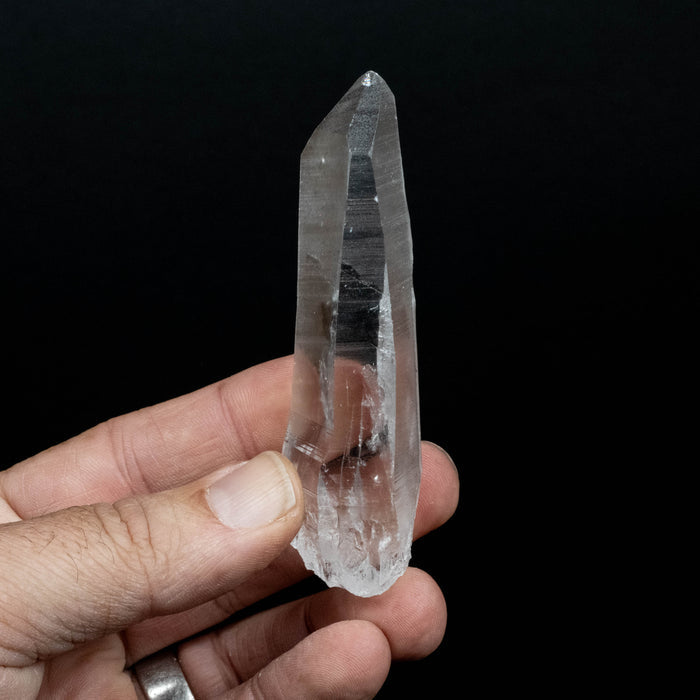 Lemurian Seed Quartz Crystal 58 g 92x24mm - InnerVision Crystals