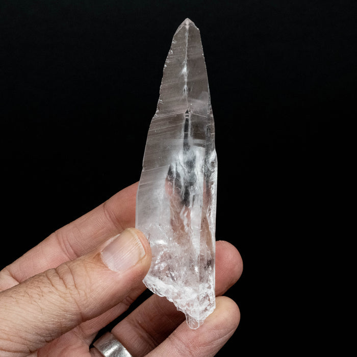 Lemurian Seed Quartz Crystal 69 g 108x26mm - InnerVision Crystals