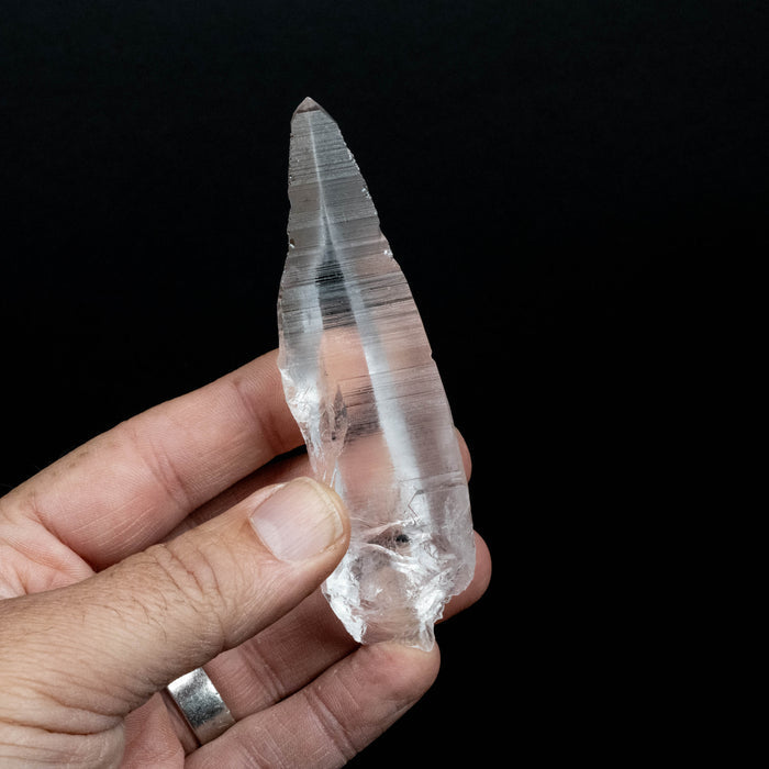 Lemurian Seed Quartz Crystal 69 g 108x26mm - InnerVision Crystals