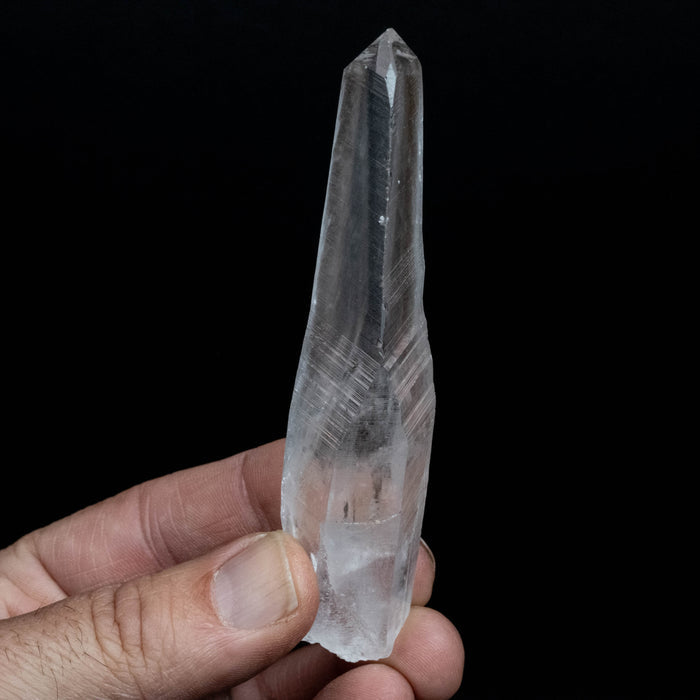 Lemurian Seed Quartz Crystal 70 g 108x22mm - InnerVision Crystals