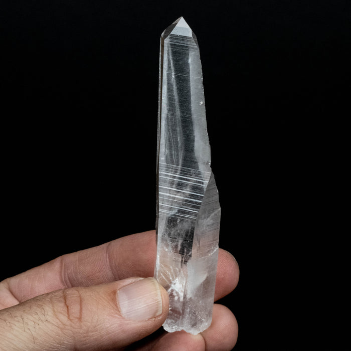 Lemurian Seed Quartz Crystal 70 g 108x22mm - InnerVision Crystals