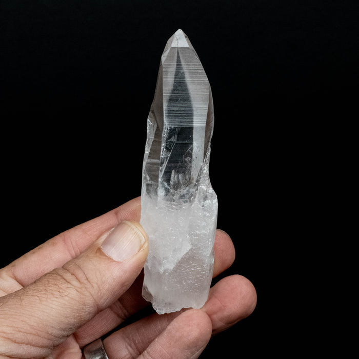 Lemurian Seed Quartz Crystal 76 g 104x29mm - InnerVision Crystals