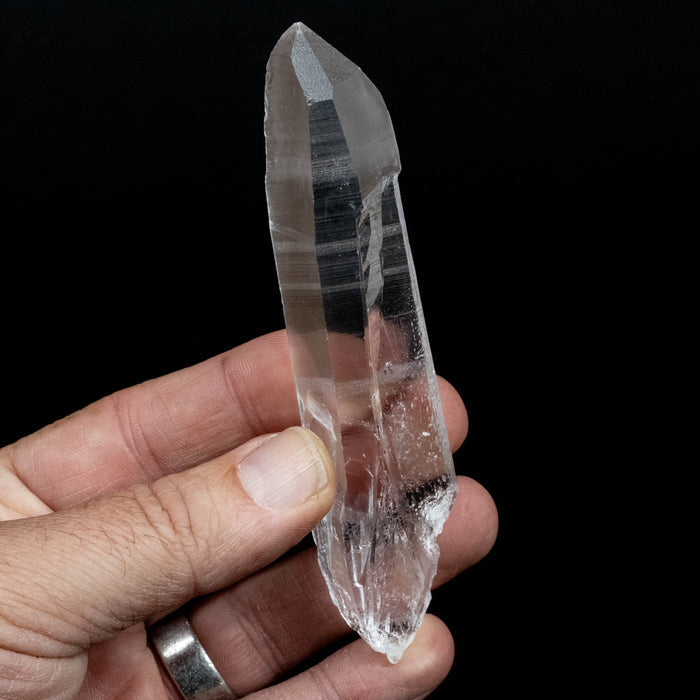 Lemurian Seed Quartz Crystal 76 g 118x27mm - InnerVision Crystals