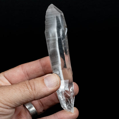 Lemurian Seed Quartz Crystal 76 g 118x27mm - InnerVision Crystals