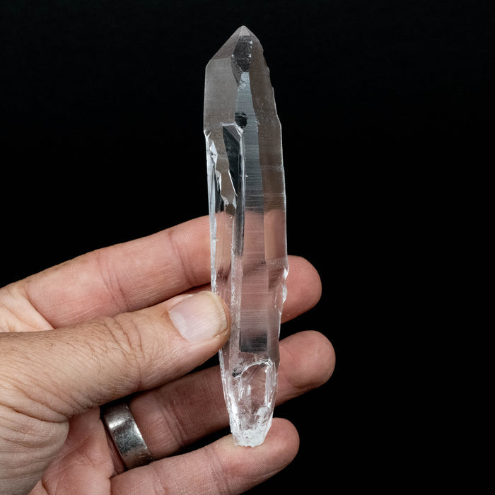 Lemurian Seed Quartz Crystal 76 g 118x27mm - InnerVision Crystals