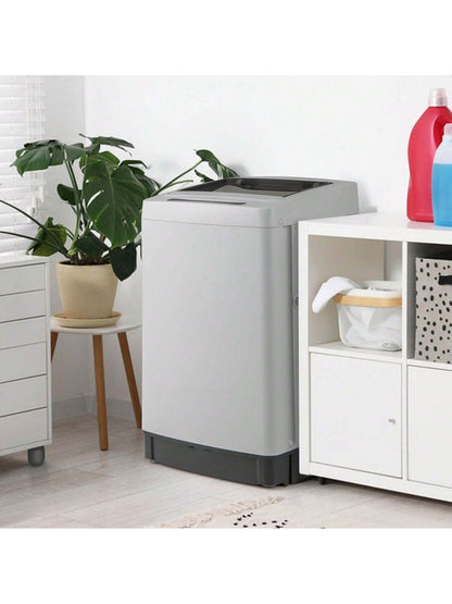 Lifezeal Portable Washing Machine 11 LBS Full Automatic Washer Machine With 8 Washing Modes White/Gray