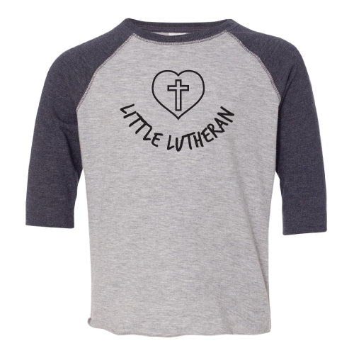 Little Lutheran Baseball Tee