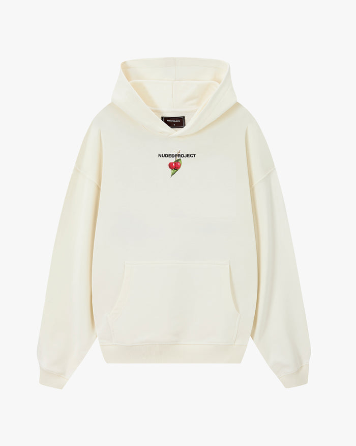 Locally Hated Cherry Hoodie Marshmallow