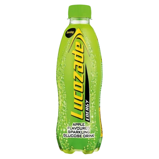 Lucozade Apple Flavoured Energy Drink Bottle 360ml