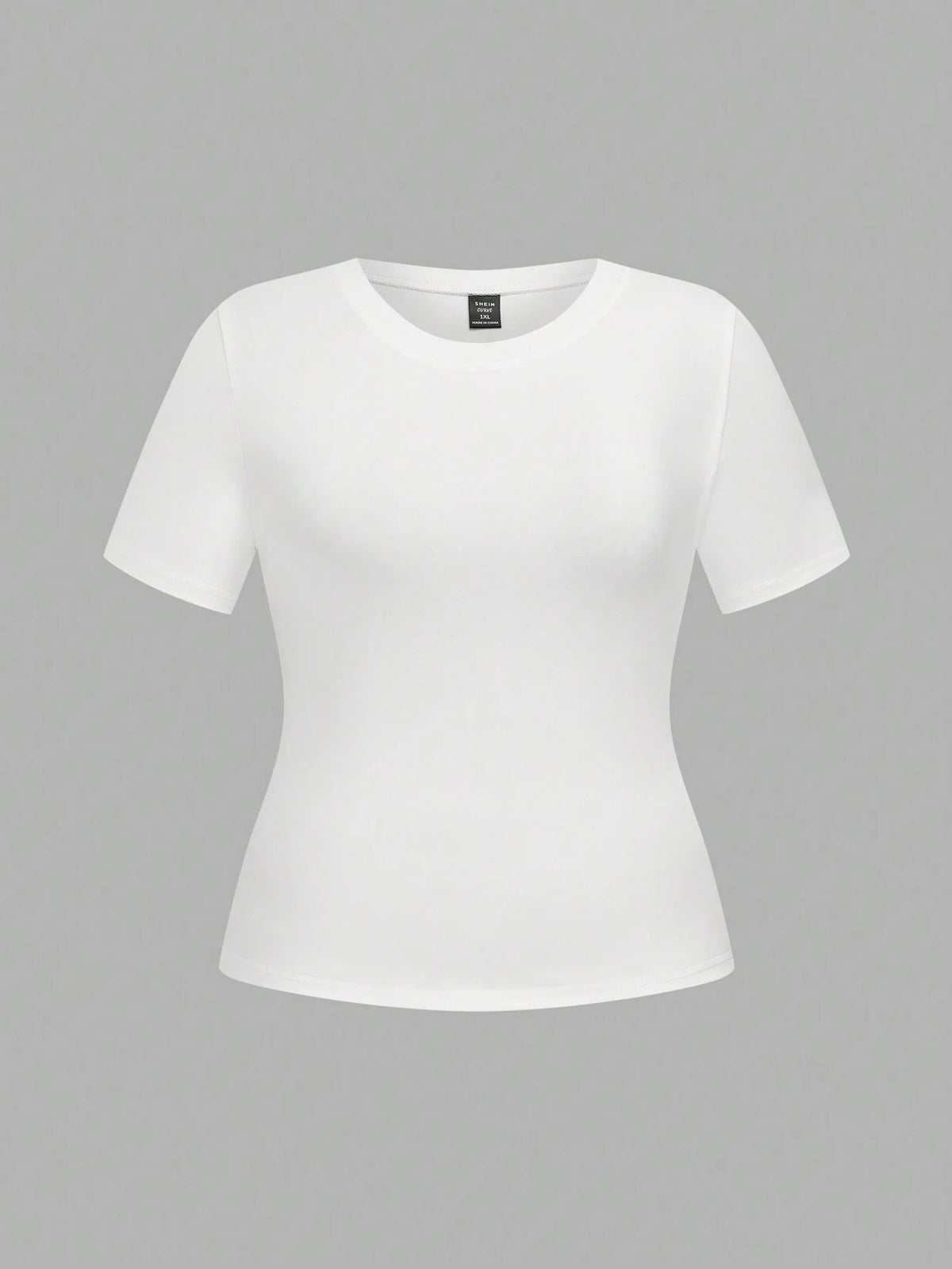 LUNE Plus Size 3pcs/Set Crew Neck Basic Short Sleeve T-Shirts