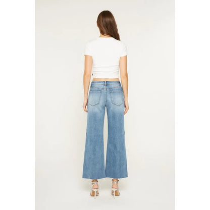Mica Denim Mid-Rise Tummy Control Wide-Leg Jeans Mica Denim Mid-Rise Tummy Control Wide-Leg Jeans Bottoms