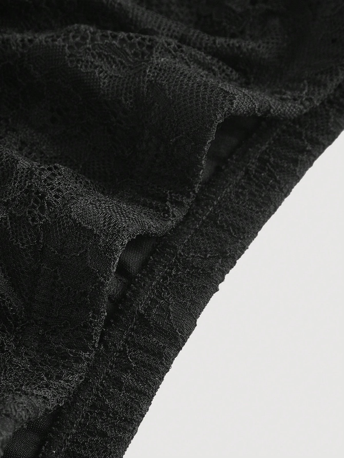MOD Women's Black Lace Ruffle Hem Mini Skirt,Valentine Dayvacation Outfits Woman,Club Outfits Women Sexy