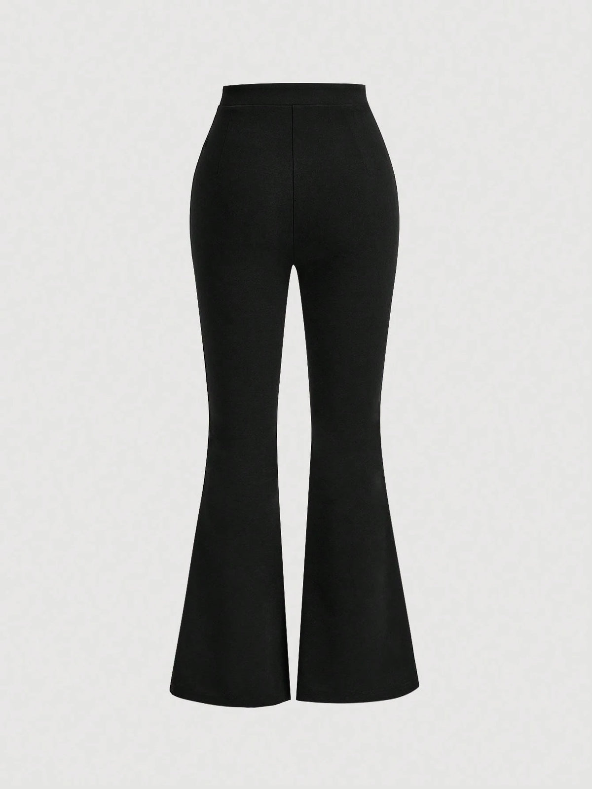 MOD Women's Brown Winter Elegant Semi Formal High Waist Flare Leg Pants,Toothpick Pleats Bell Bottom Pants,Vintage Y2K Style Casual Trousers