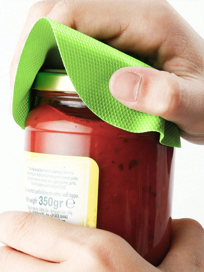 Multifunctional Rubber Bottle Opener Pad, Round Non-Slip Can Opener, 1pc/3pcs