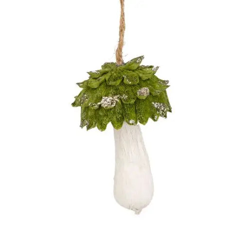 Mushroom Pinecone Ornament 3.75"