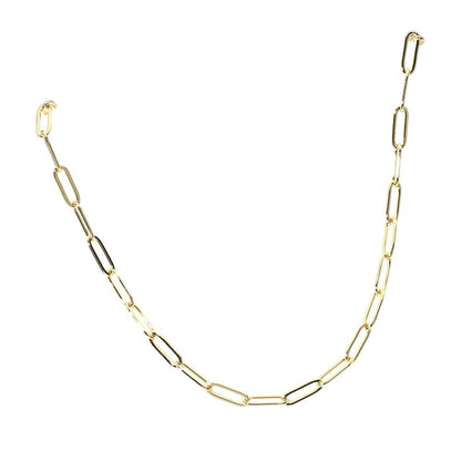 Oval Paper Clip Necklace for Charm Bar Oval Paper Clip Necklace for Charm Bar Bracelet