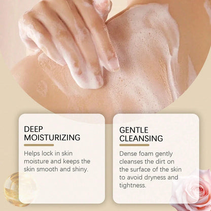 Perfume Moisturizing Shower Gel, Body Bath Clean Lasting Fragrance Moisturizing Moisture Refreshing And Not Tight